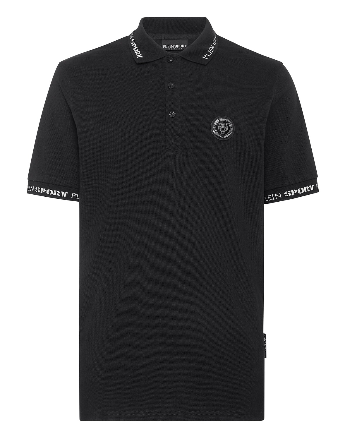 

Рубашка-поло SS Tiger Plein Sport, цвет Black / White