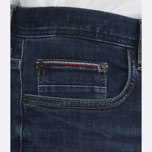 Джинсы узкого кроя Bleecker Morton Tommy Hilfiger, синий — фото 2