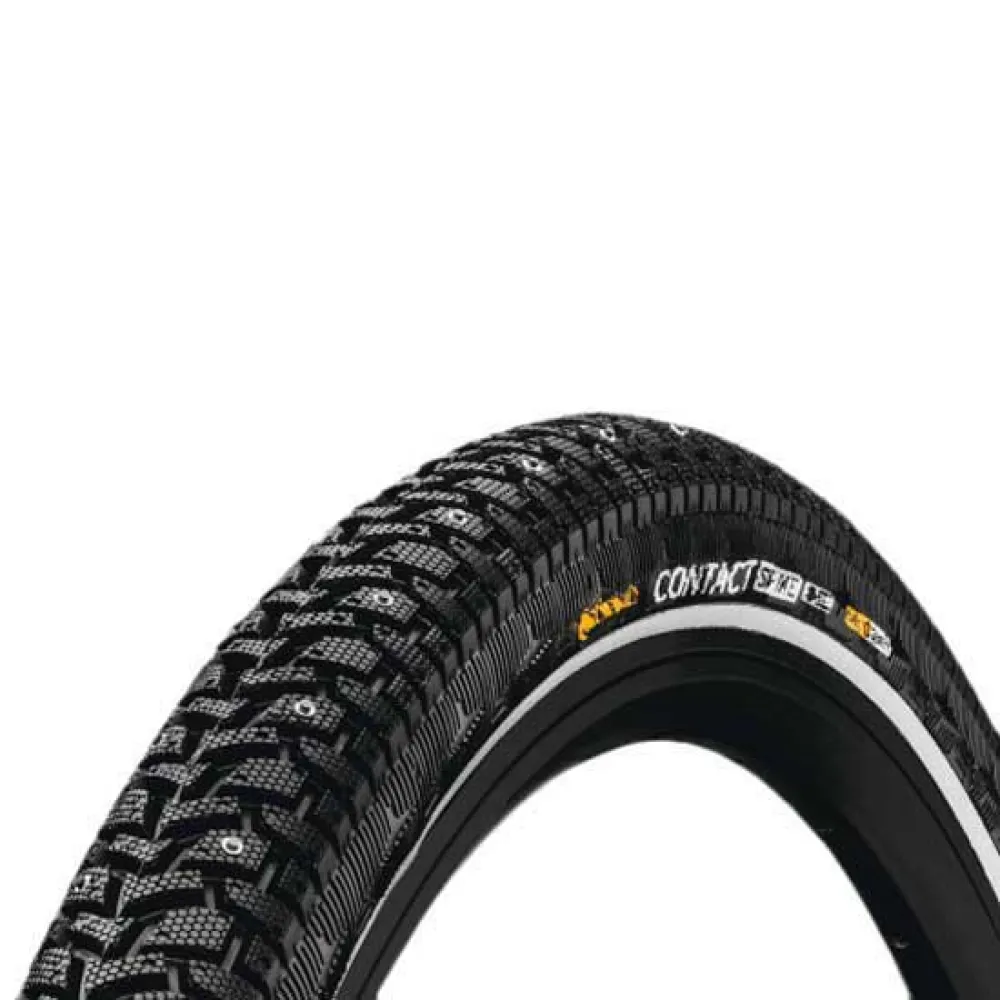 

Жесткая городская шина Continental Contact Spike 120 Reflex 700C x 32, серебряный