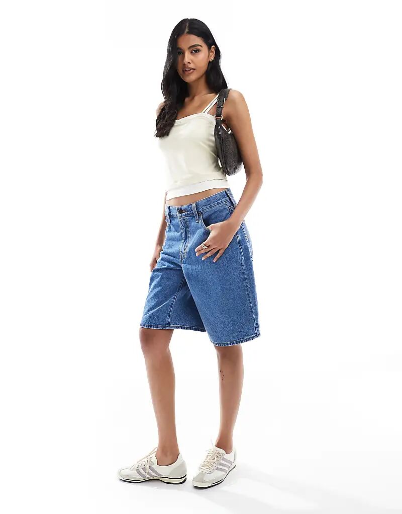 

Джинсовые шорты Levi's Baggy Dad, средне-синего цвета