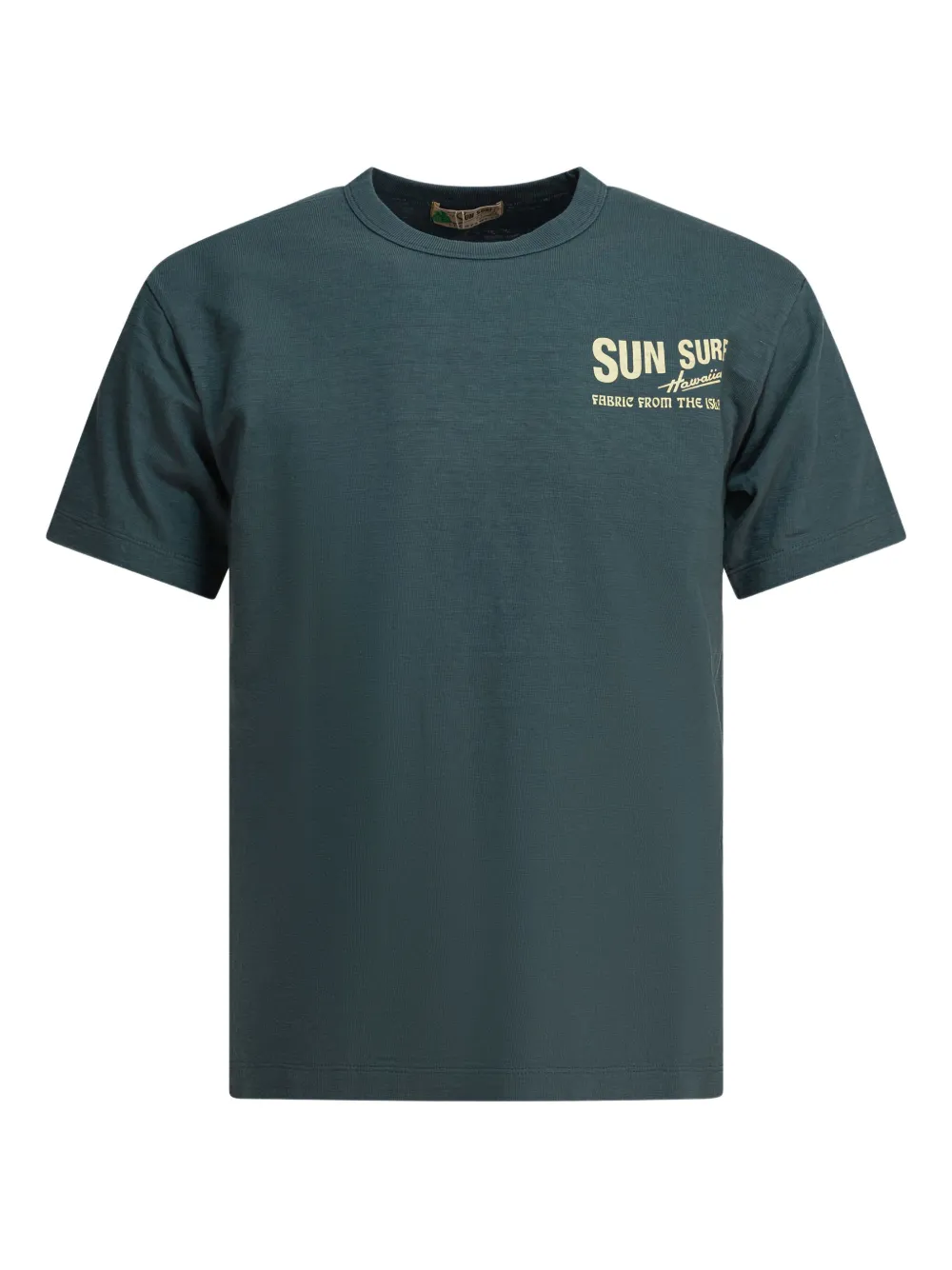 

Футболка из хлопка с графическим принтом Sun Surf, зеленый