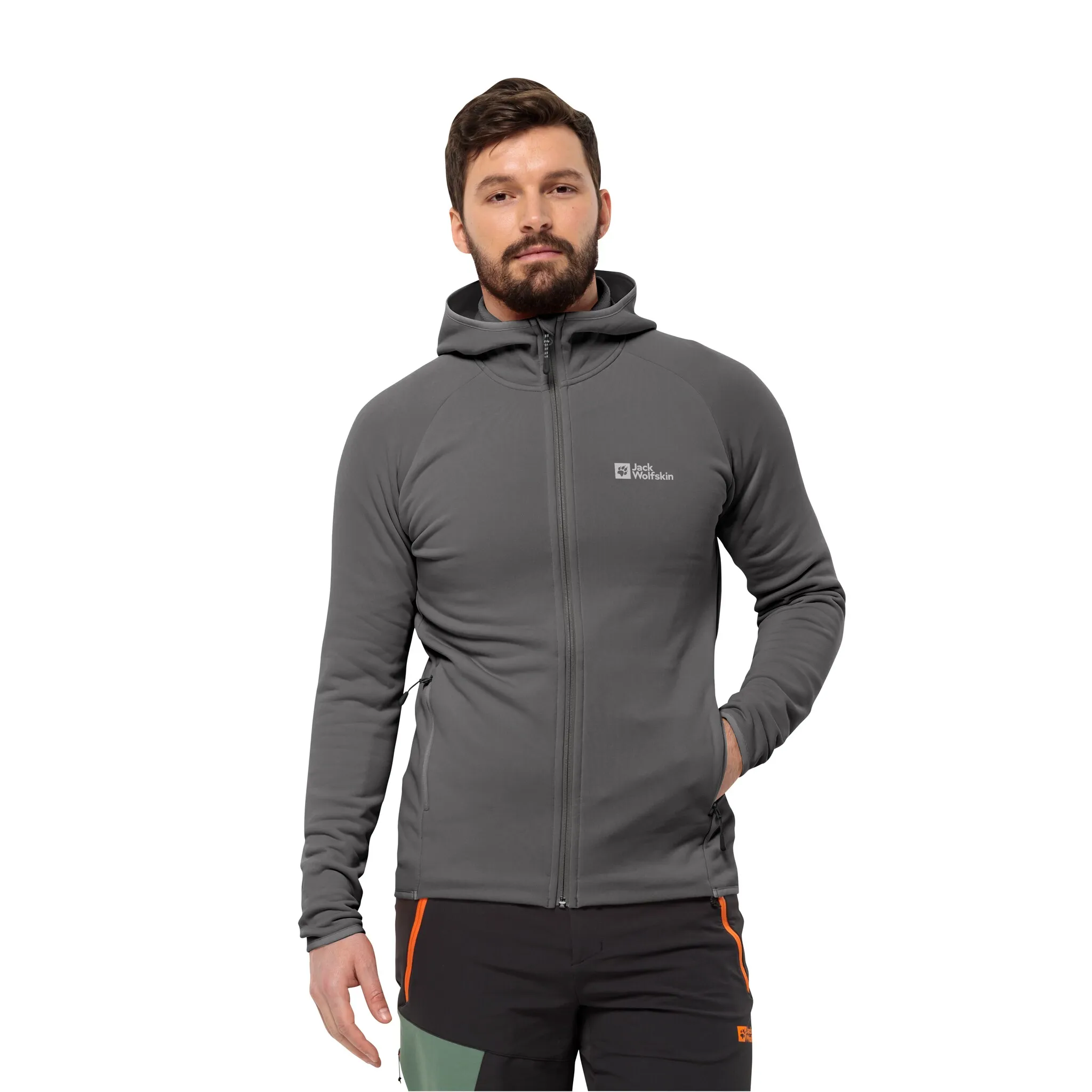 

Функциональная куртка Jack Wolfskin "BAISELBERG", с капюшоном, на резинке, цвет Slate