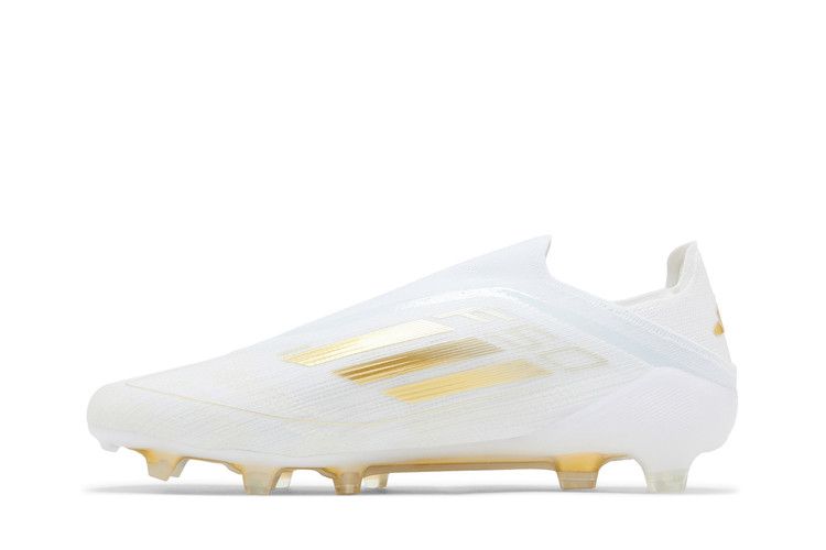 Бутсы adidas Adizero F50 Elite Laceless FG 'Dayspark Pack', белый — фото 4