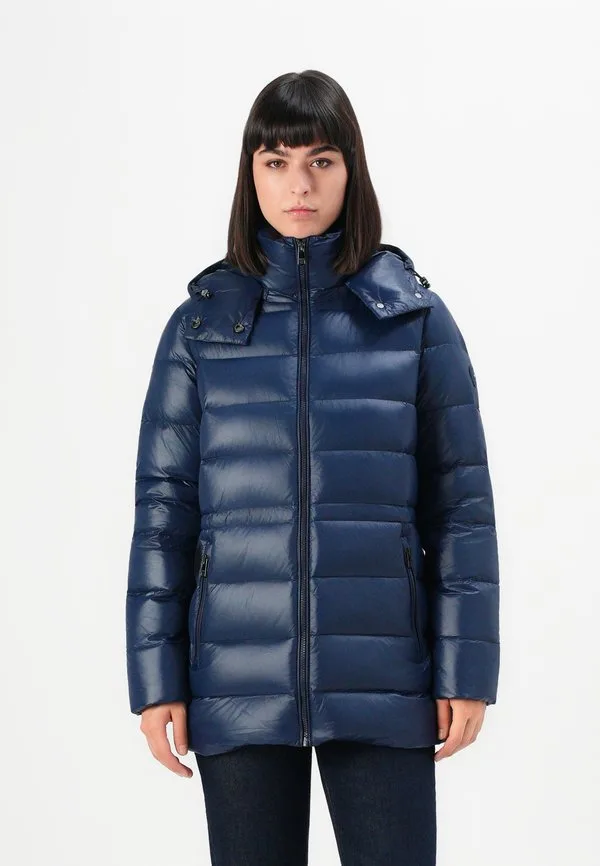 Глянцевый жилет, пуховое пальто Tommy Hilfiger, Dark Night Navy