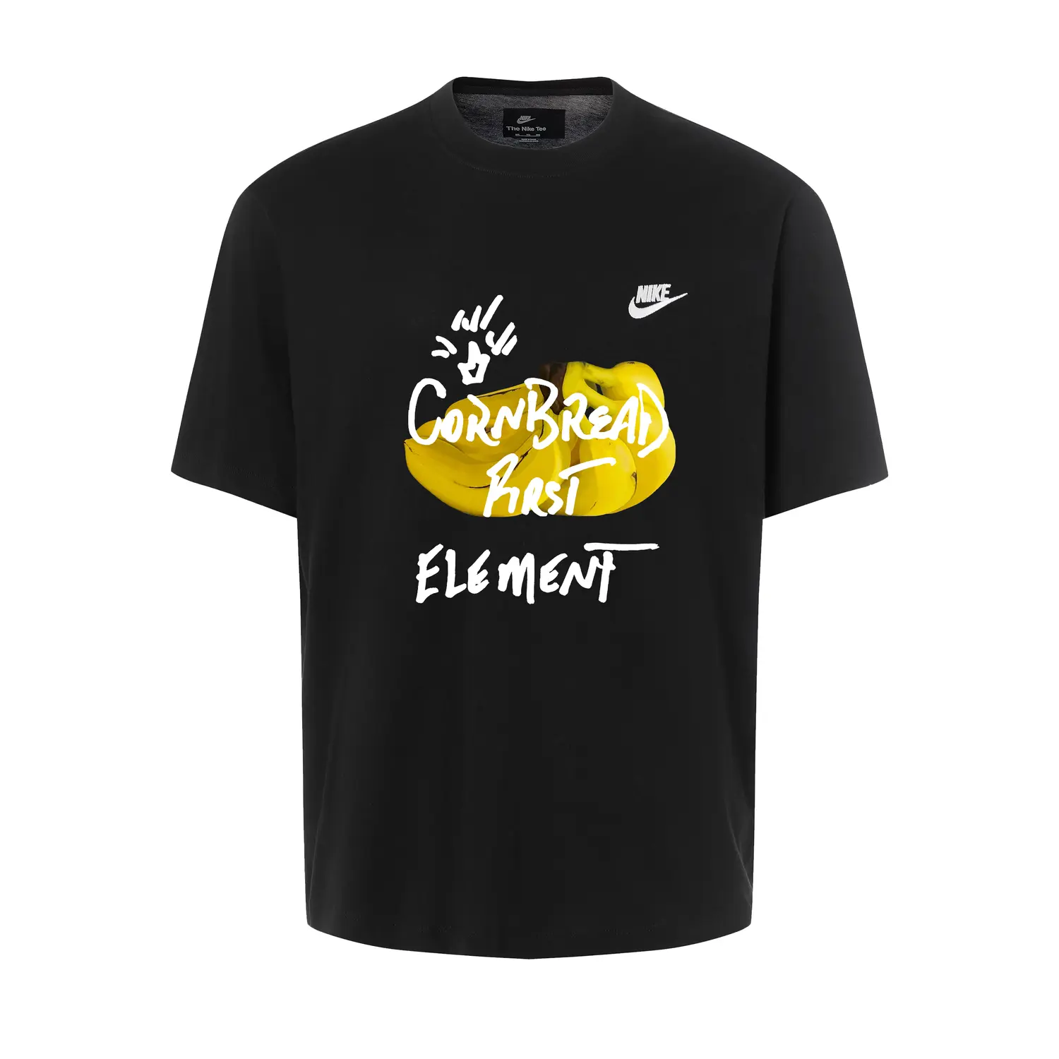 

Футболка унисекс черная Nike, черный