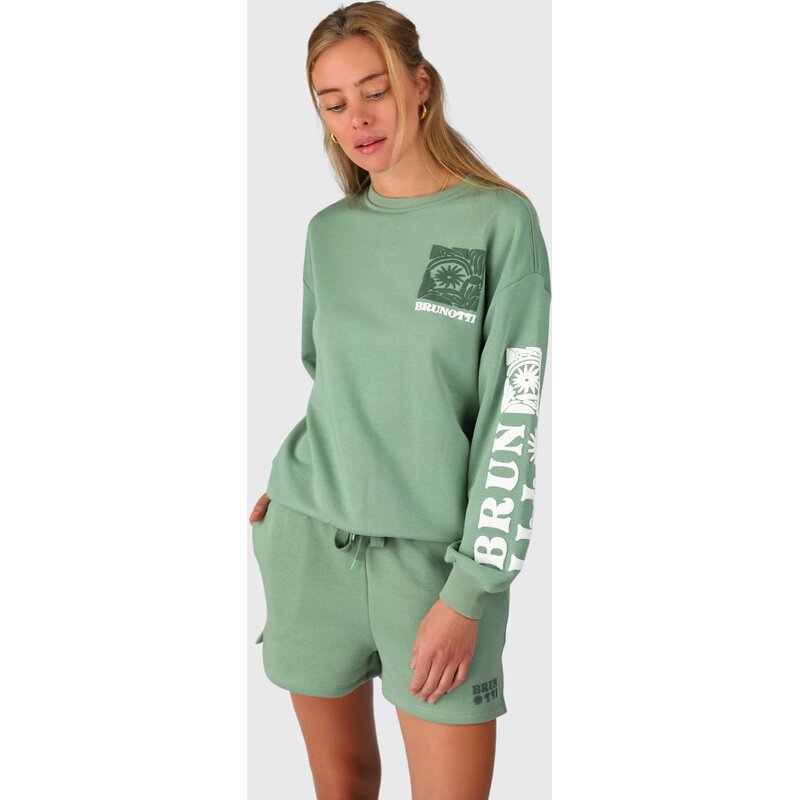 

Толстовка Ари Brunotti, цвет eucalyptus