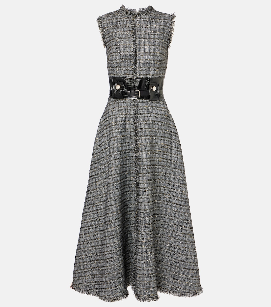 

Платье миди Maeva Safiyaa, Metallic Greyscale