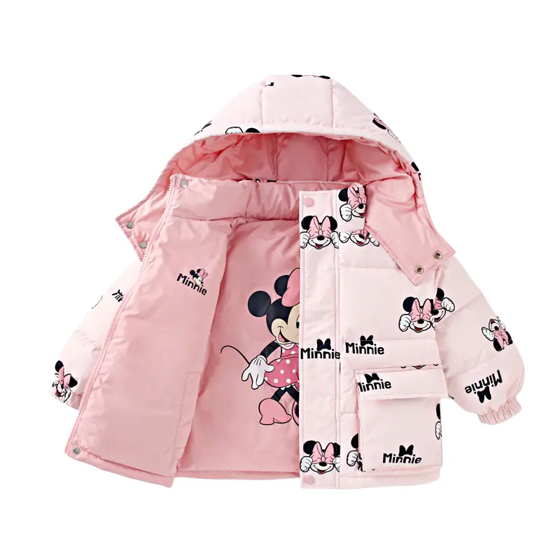 

Детская пуховая куртка Disney, светло-розовый
