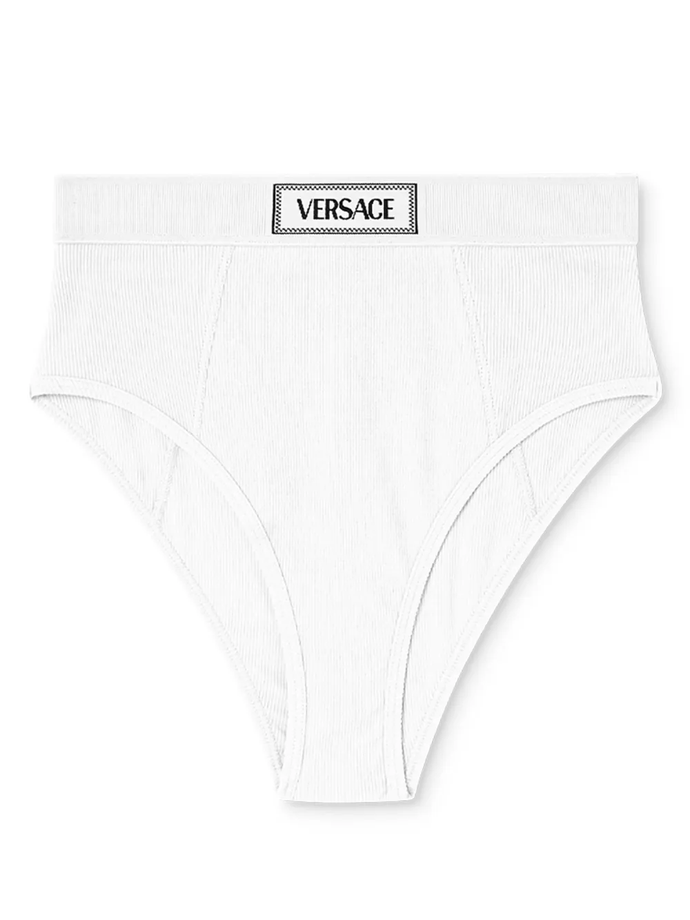 

Трусы-брифы с логотипом VERSACE, белый