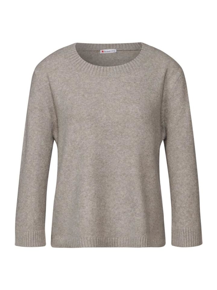 

Пуловер Street One, цвет breezy beige mel.