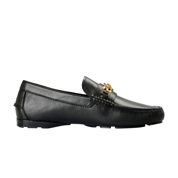 

Кроссовки Versace Medusa Leather Loafer 'Black', черный