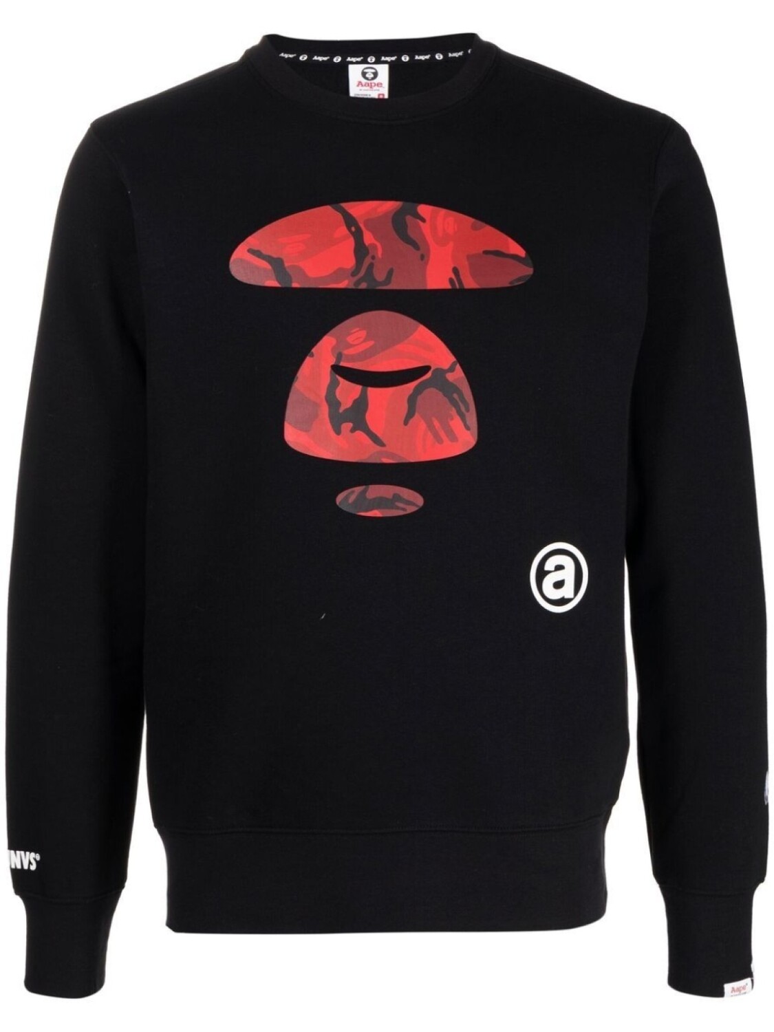 

Свитер с логотипом AAPE BY *A BATHING APE, черный