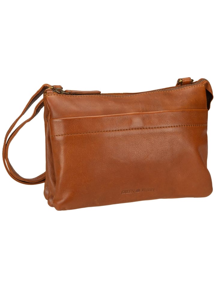 

Greenburry Сумка для тела Colombiana RV 3 Zip Medium в цвете «Нуга»