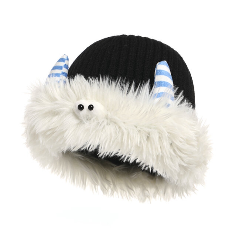 

Вязаная шапка-пуловер унисекс БЕСПЛАТНЫЙ КРОЛИКⅡ