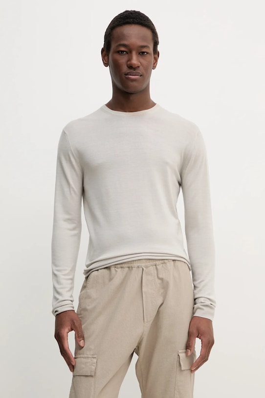 

Шерстяной свитер Camicia Mola Barena Venezia, серый