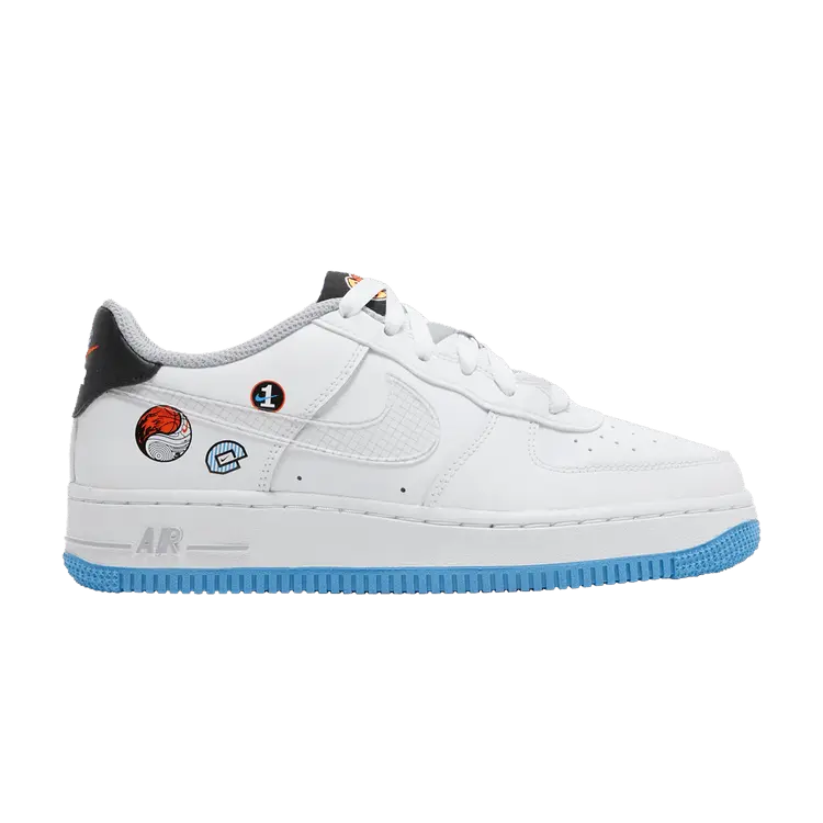

Кроссовки Nike Air Force 1 LV8 1 GS 'Happy Hoops', белый