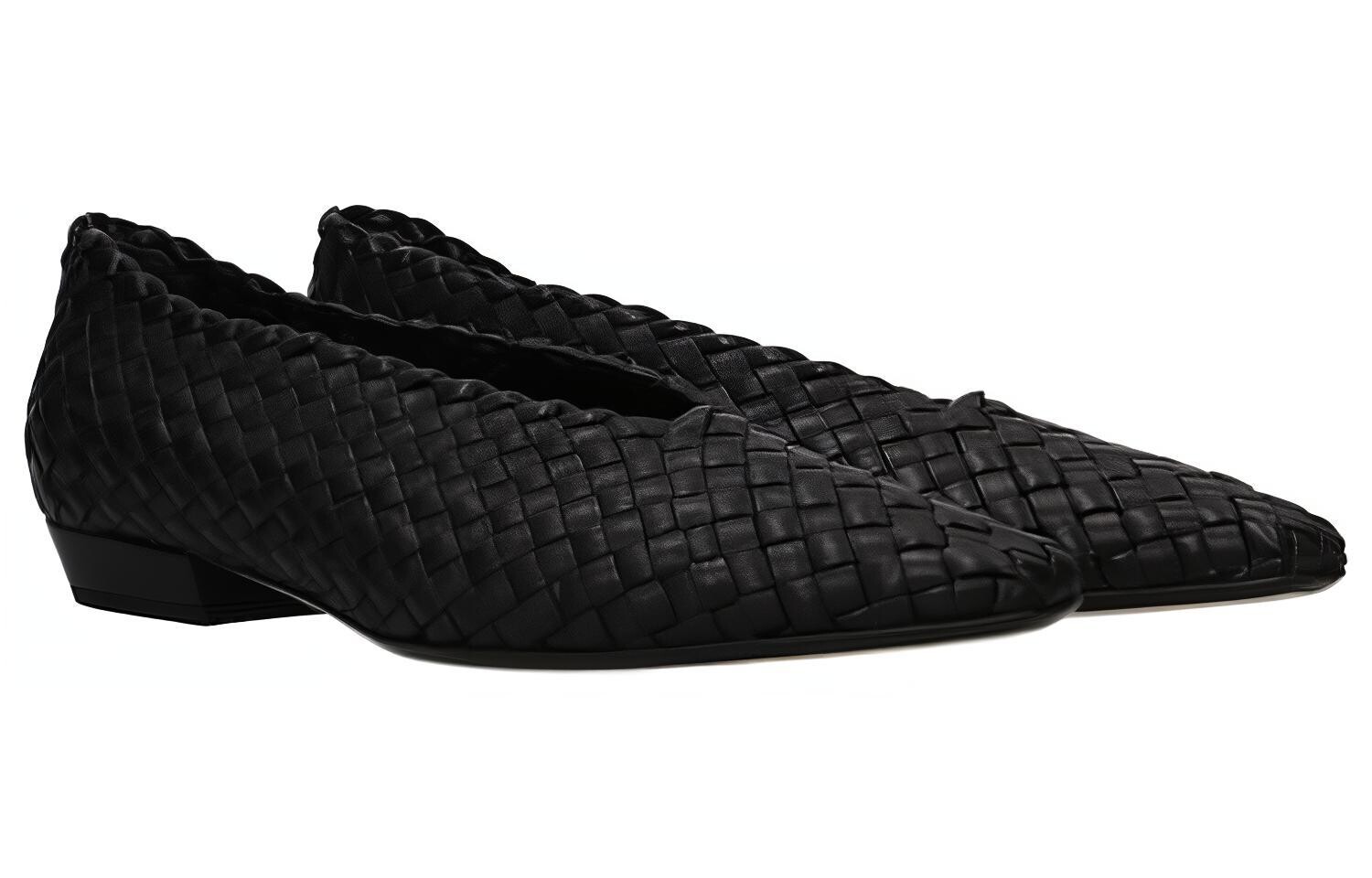 Женская повседневная обувь женская черная Bottega Veneta — фото 2