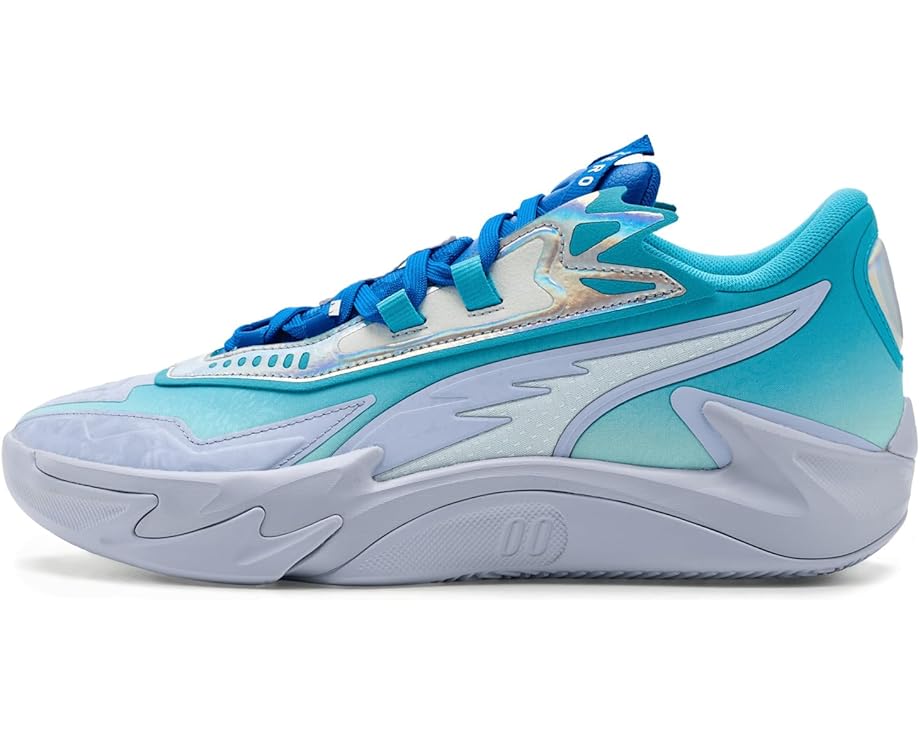 Мужские кроссовки PUMA Scoot Zeros II Crystal Basketball, Peaceful Blue/Bright Aqua — фото 4
