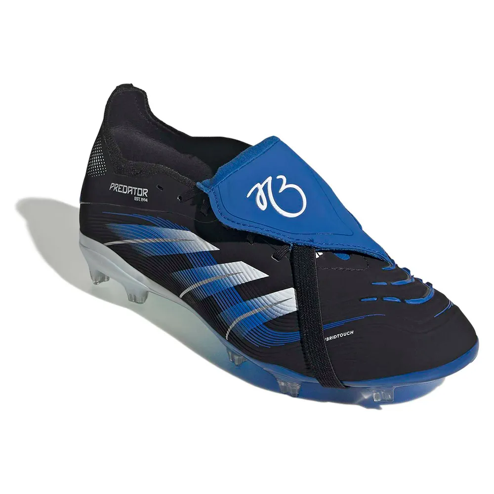 Футбольные бутсы adidas Predator Elite JB Fold-Over Tongue FG, черный — фото 4