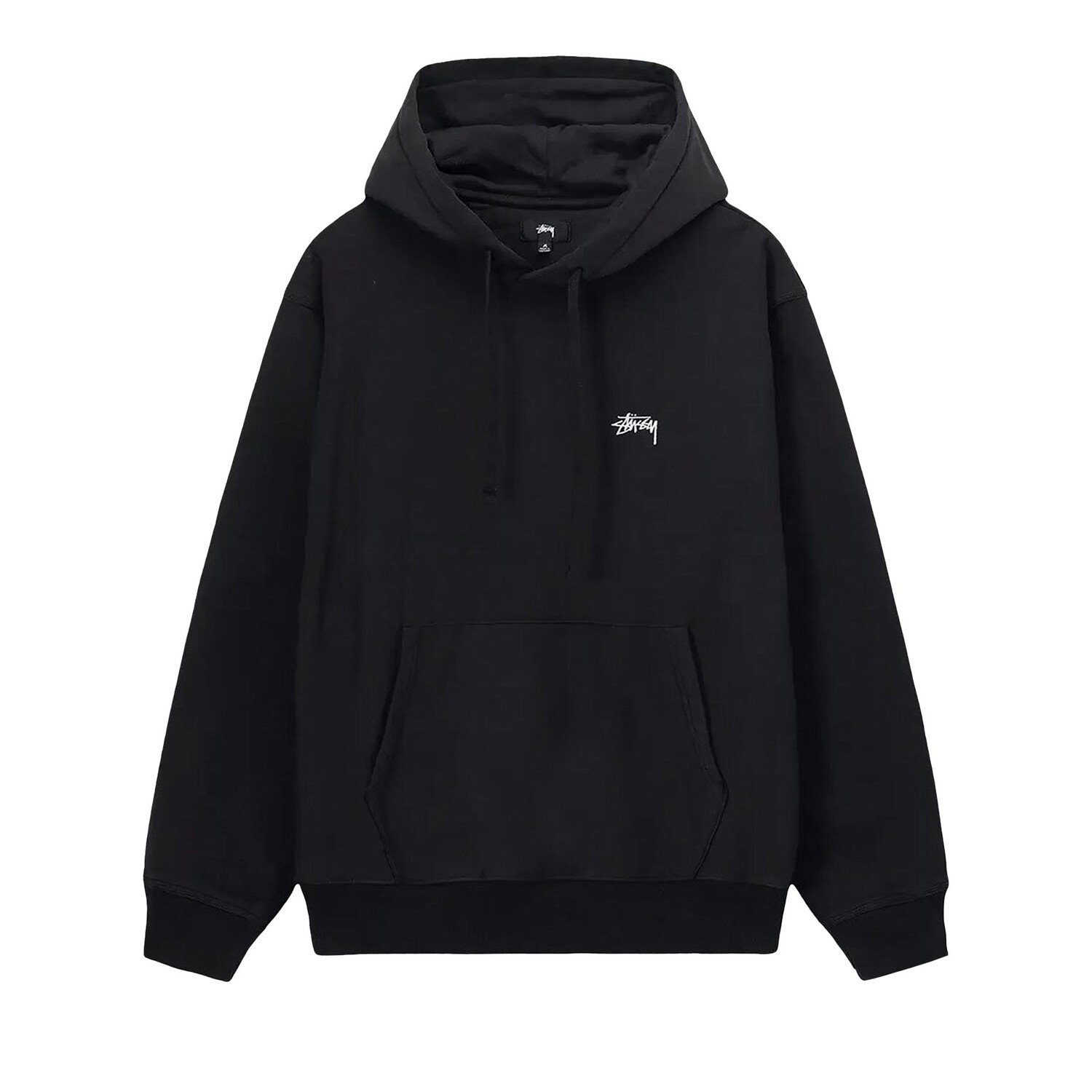 

Худи с логотипом Stussy Stock, цвет Washed Black