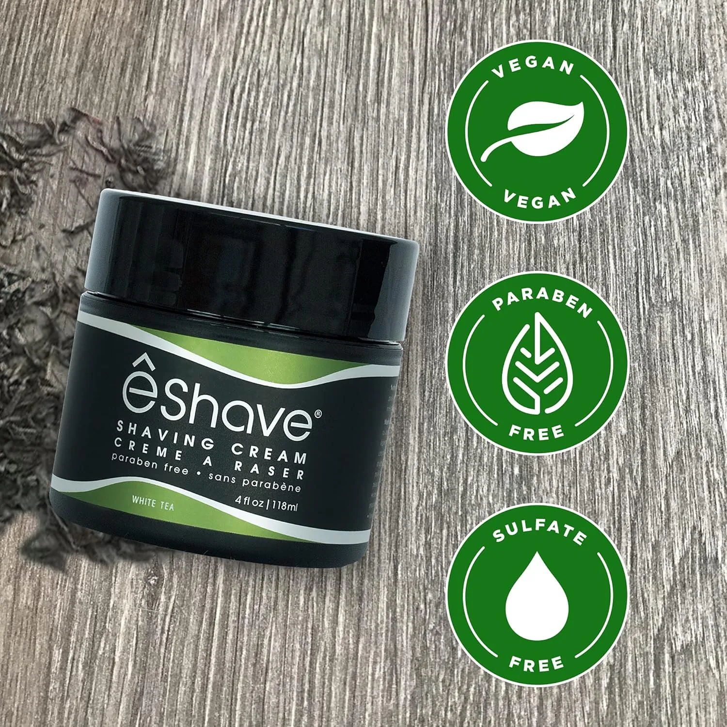 Крем для бритья eShave для мужчин с ароматом белого чая предотвращает раздражение и ожоги после бритья, образует обильную пену для мягкого, шелковистого и максимально гладкого бритья. — фото 4