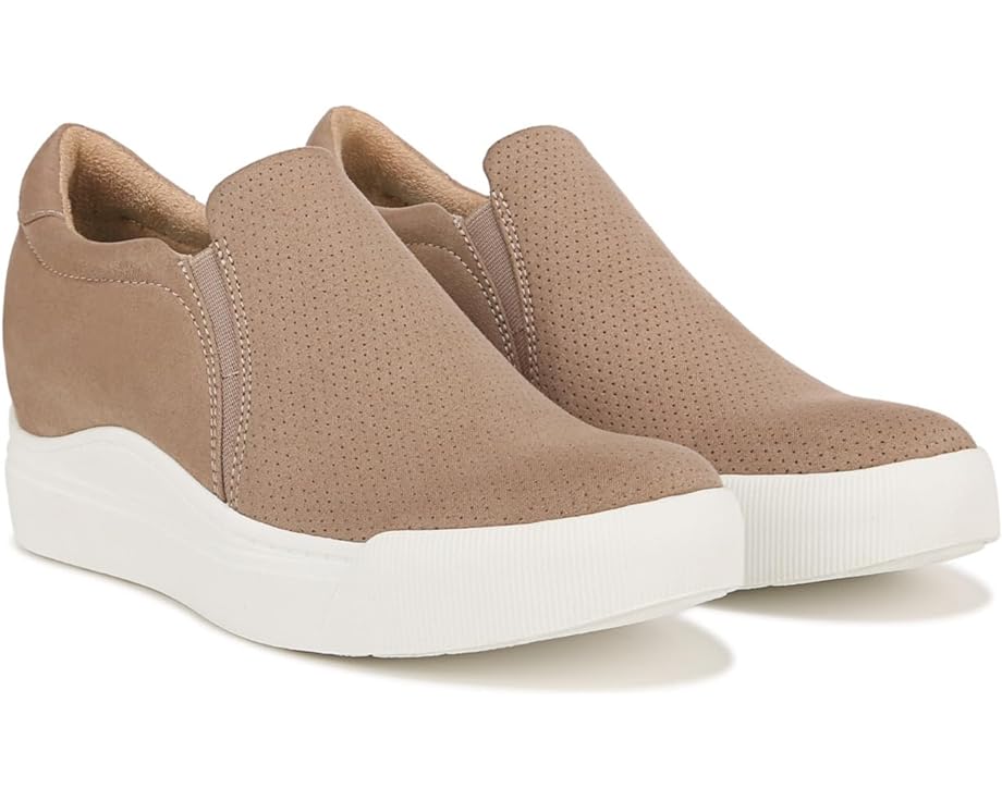 

Кроссовки Dr. Scholl's Time Off Wedge Sneaker, цвет Toasted Taupe Microfiber