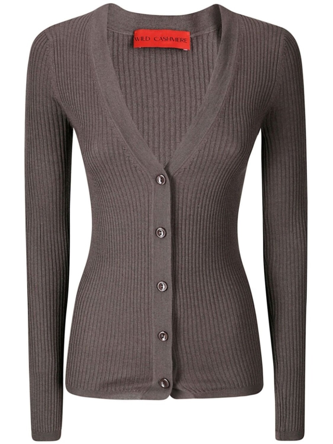 

Кардиган Wild Cashmere с v-образным вырезом, серый