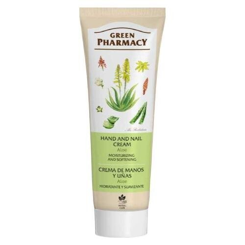 

Зеленая Аптека, Крем для рук и ногтей с алоэ, 100 мл Green Pharmacy