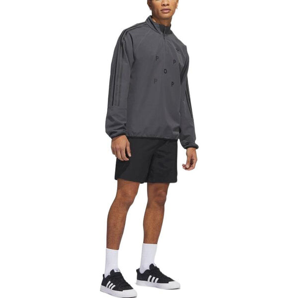 Куртка Adidas Thermal Long Sleeve Jersey x Pop Trading Company 'Grey', серый — фото 3
