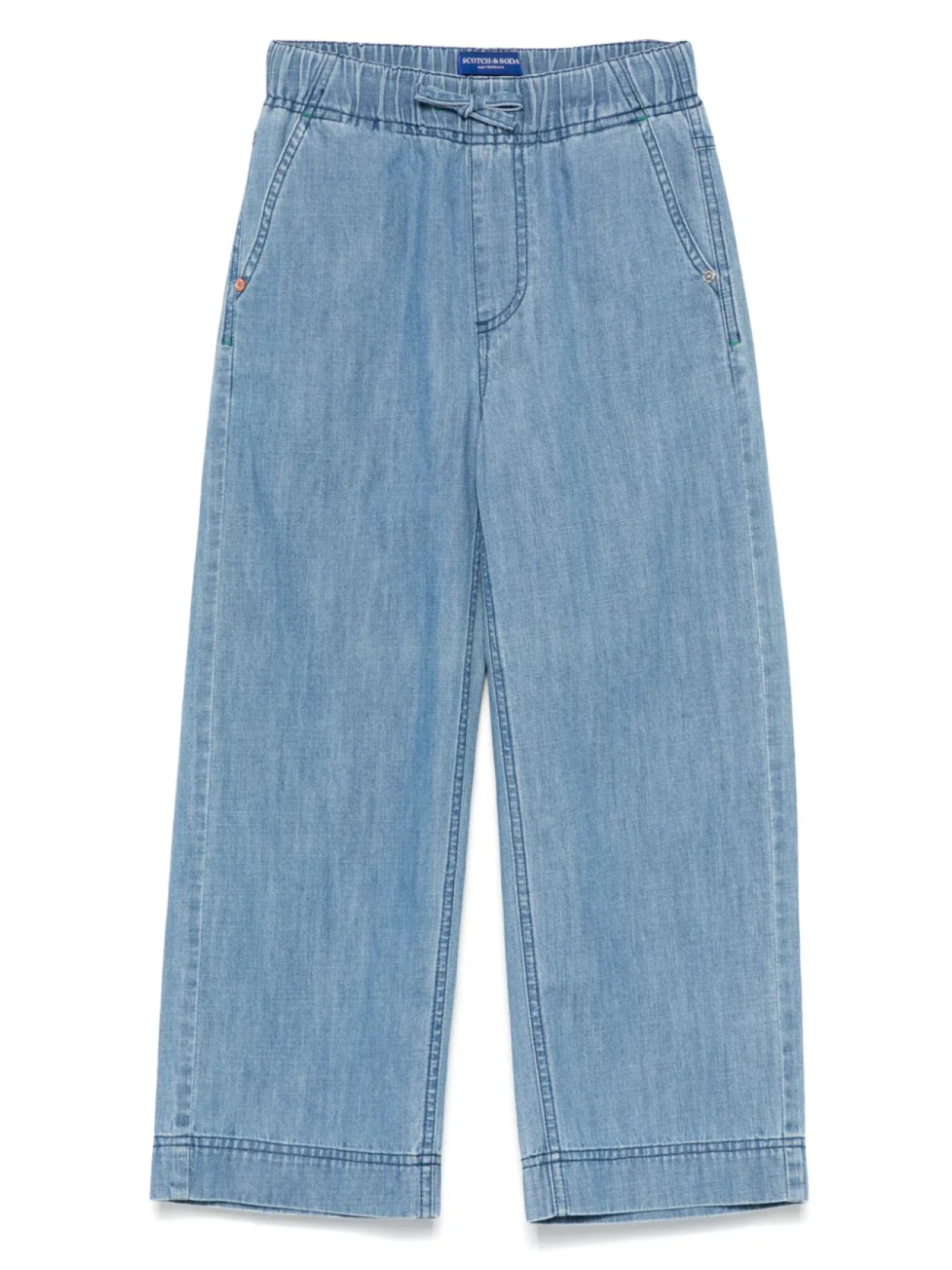 

Джинсы с кулиской Scotch & Soda Kids, синий