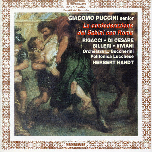 

CD диск Puccini (Giacomo, Senior) / Billeri / Handt Et Al: La Confederazione Dei Sabini Con Roma