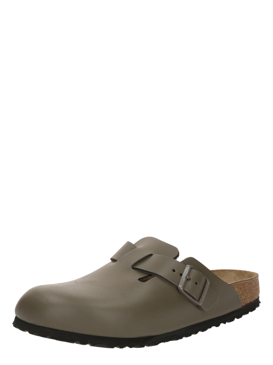 Мюли BIRKENSTOCK Boston, серо-коричневый