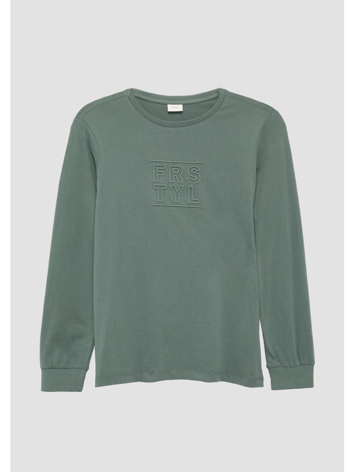 

Футболка цвета 9515_сланцево-серый s.Oliver