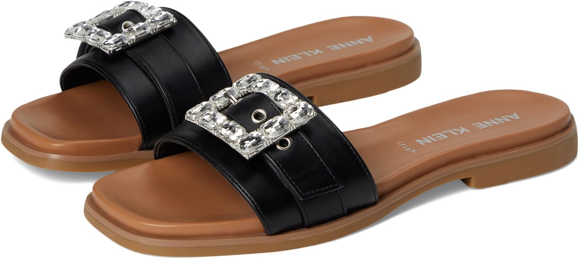 Сандалии Anne Klein Capara, цвет Black Smooth