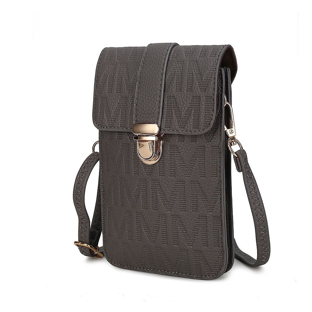 

Кошелек для телефона через плечо MKF Collection Ulla Signature XL от Mia K, цвет Charcoal