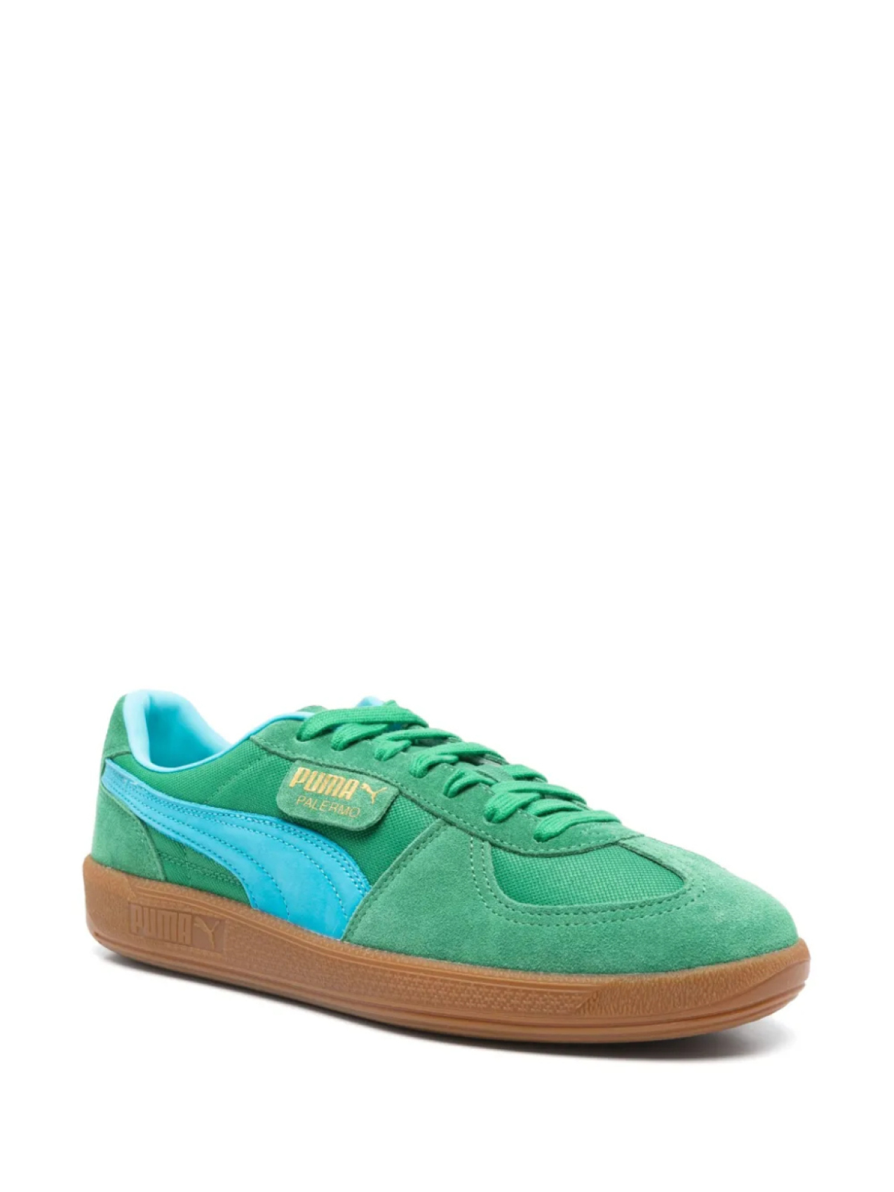 Кроссовки Palermo Vintage Update PUMA, зеленый — фото 2