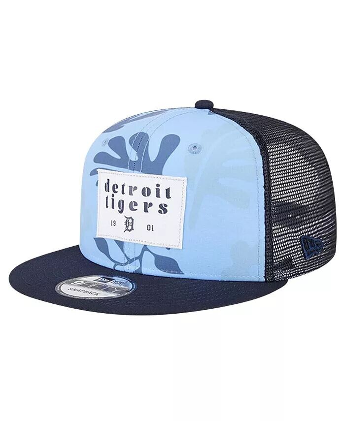

Мужская темно-синяя кепка-бикини Detroit Tigers Trucker 9FIFTY Snapback New Era