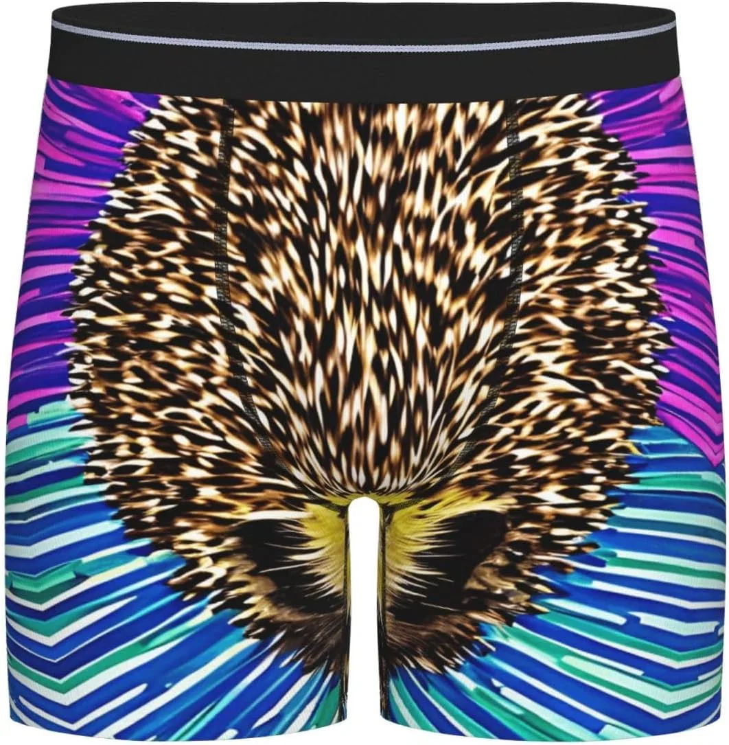 Боксеры с принтом Hedgehog, Black