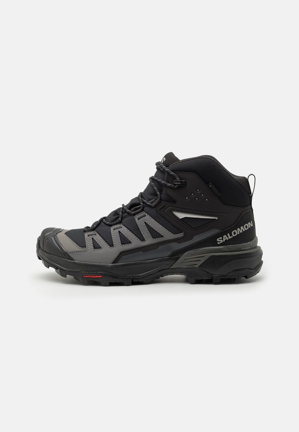 

Кроссовки X ULTRA 360 MID GTX Salomon, цвет black/magnet/pewter, Серый, Кроссовки X ULTRA 360 MID GTX Salomon, цвет black/magnet/pewter