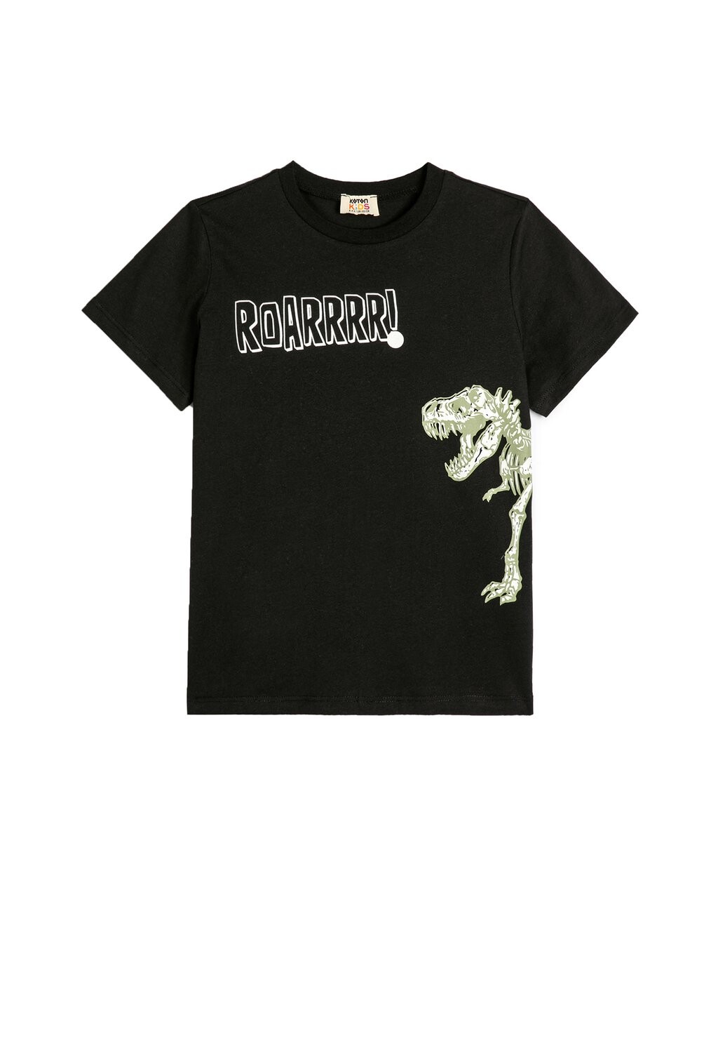 

Футболка с принтом DINOSAURS Koton, цвет black