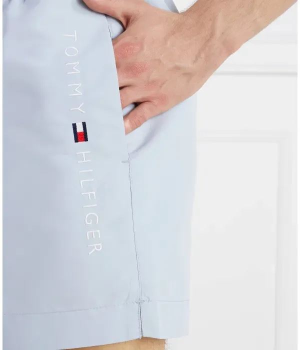 Пляжные шорты regular fit Tommy Hilfiger, небесно-голубой — фото 4