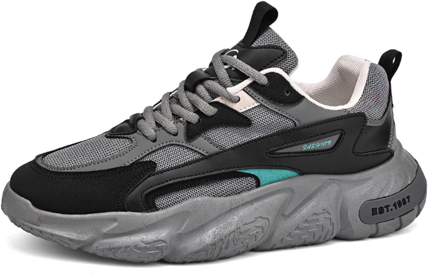 

Мужские беговые кроссовки GSIGUL для тренировок, спортивная обувь для ходьбы с амортизацией, мужские кроссовки для тенниса и повседневной носки, серый