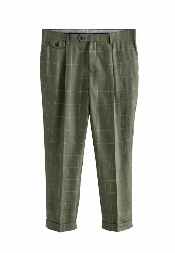 Брюки классического кроя signature moons british suit Next, Green — фото 3