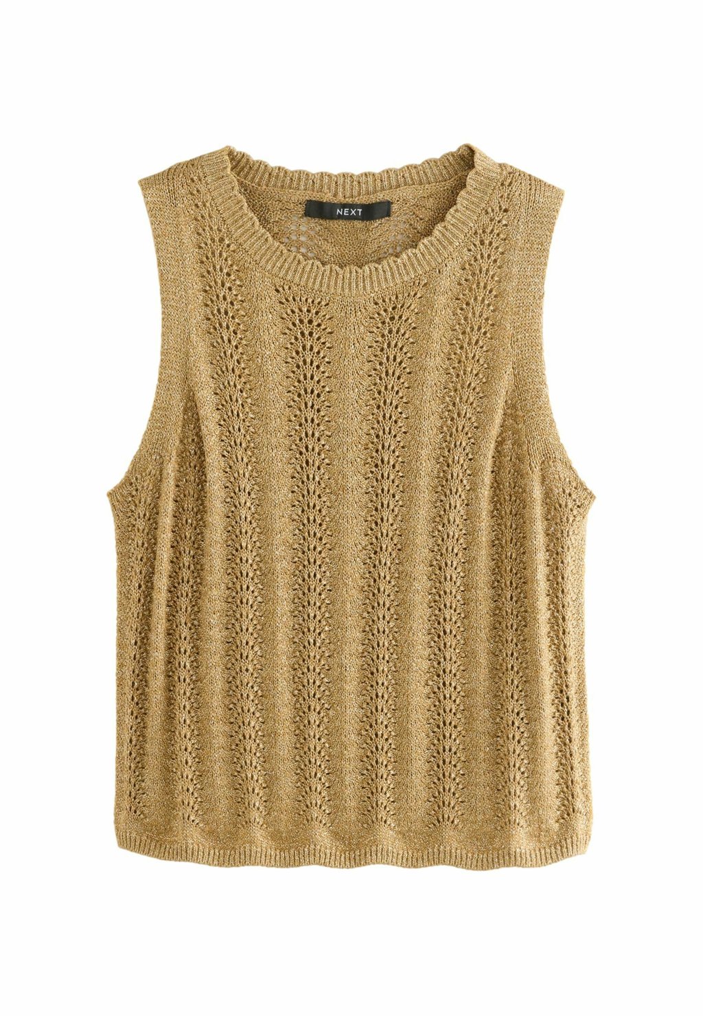 

Джемпер REGULAR FIT - STITCH DETAIL SPARKLE Next, золотой