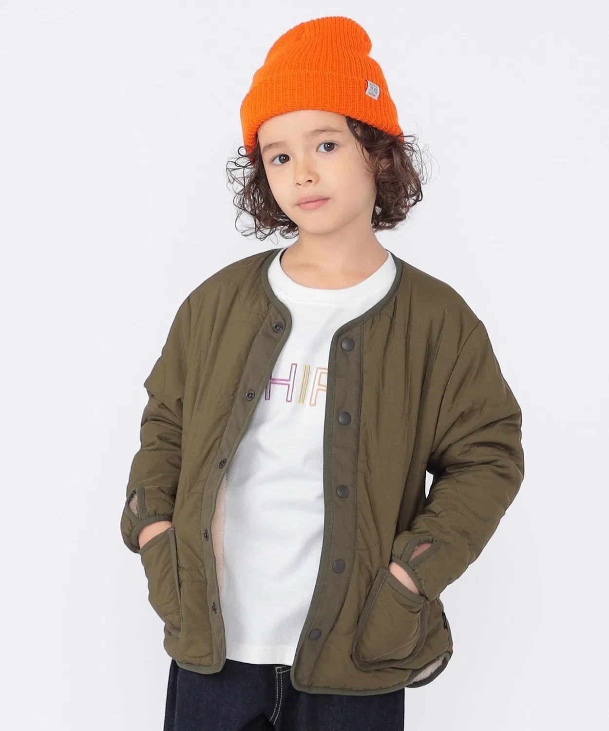 Куртка детская двусторонняя SHIPS KIDS 100-130 см оливковый