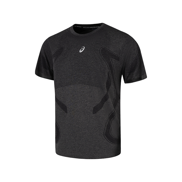 

ASICS Футболка мужская черная, Черный, ASICS Футболка мужская черная