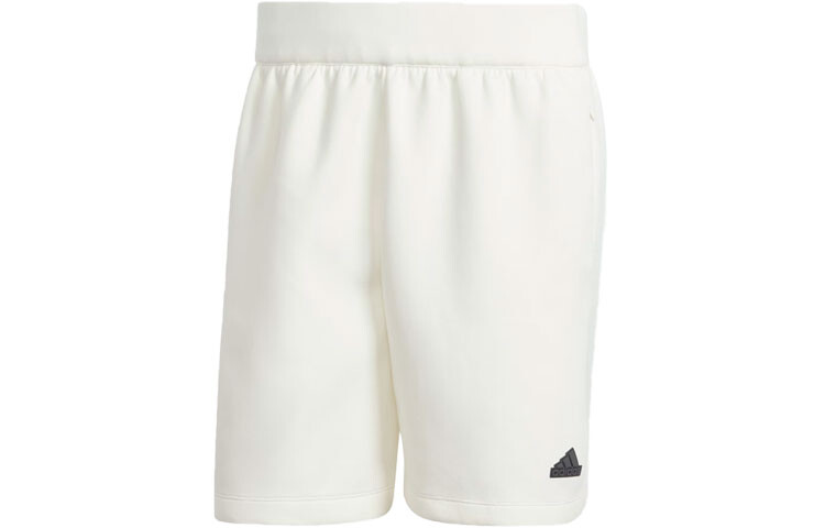 

ZNE повседневные шорты мужские Off White Adidas, кремовый
