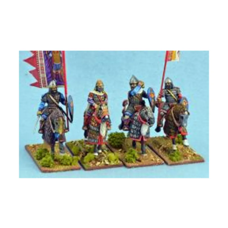 

Византийские генералы, офицеры и знаменосцы, Gripping Beast Miniatures - Byzantine Periods - Rus & Slavs (28mm)