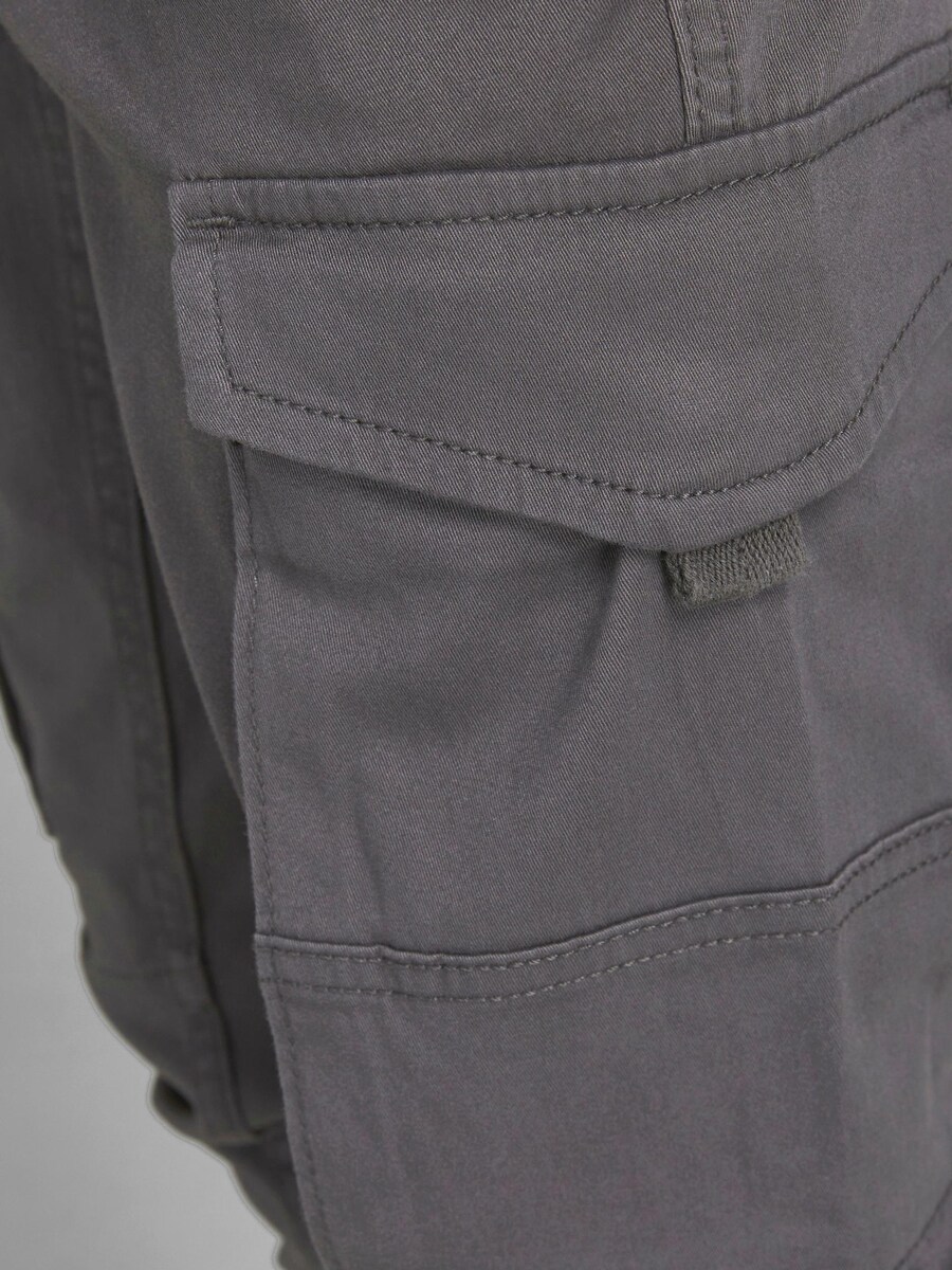 Зауженные брюки Jack & Jones Junior Paul, темно-серый — фото 3