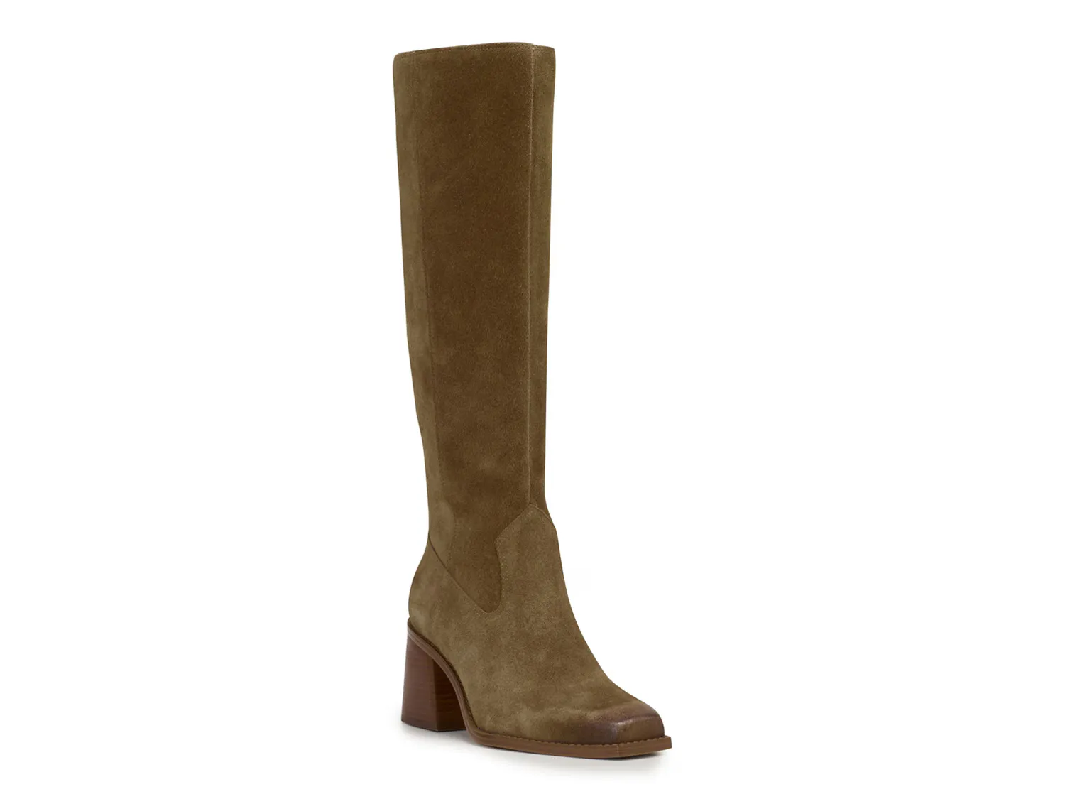 

Сапоги Sangeti Extra Wide Calf Boot Vince Camuto, темно-зеленый/оливковый